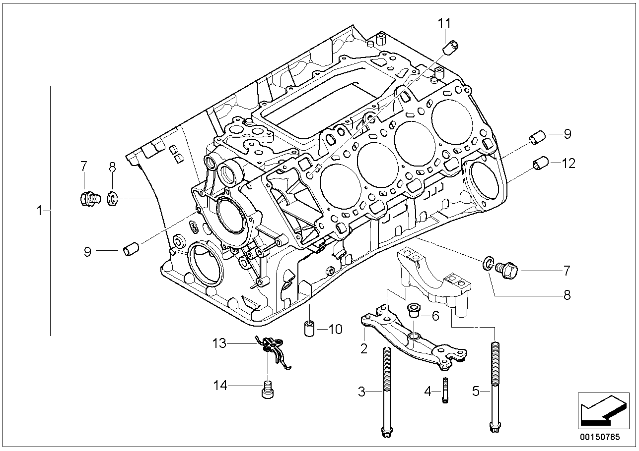 シリンダー クランク ケース