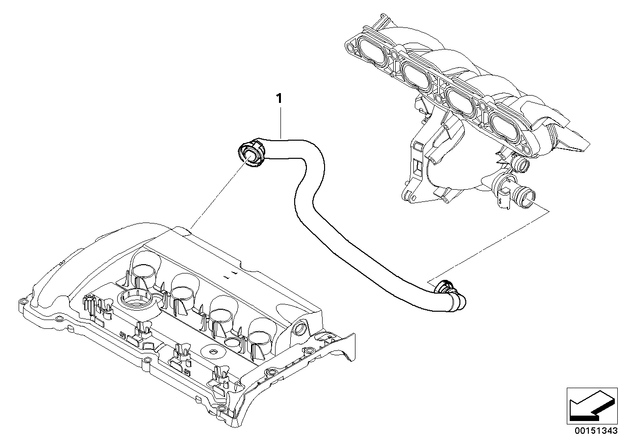 Crankcase-Ventilation