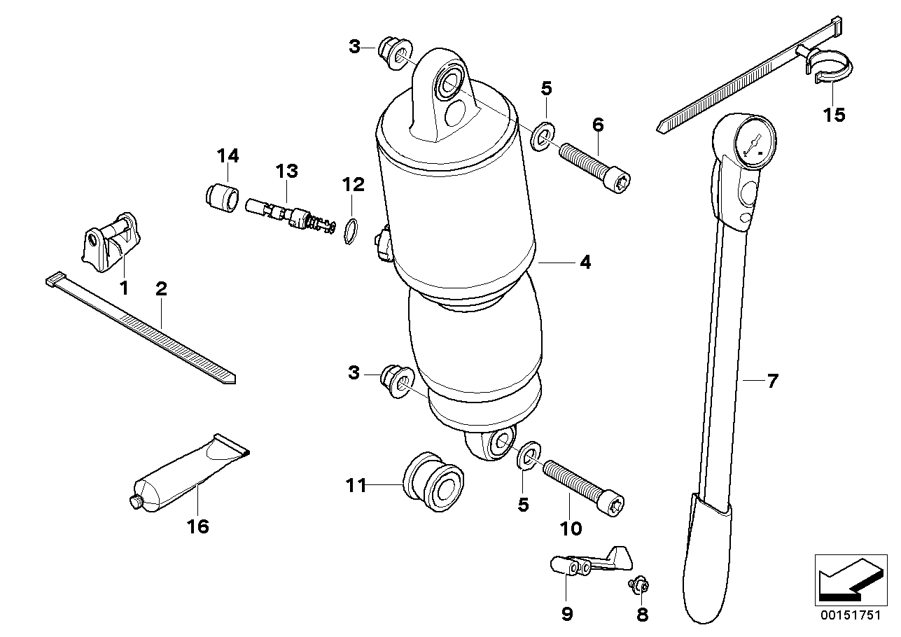 амортизационная стойка Зд