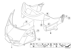 Bekleding bovendeel / aanbouwdelen