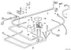 Batterikabel/kabel startmotor