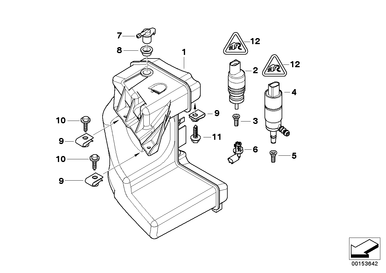 ウィンドウ ウォッシャー タンク