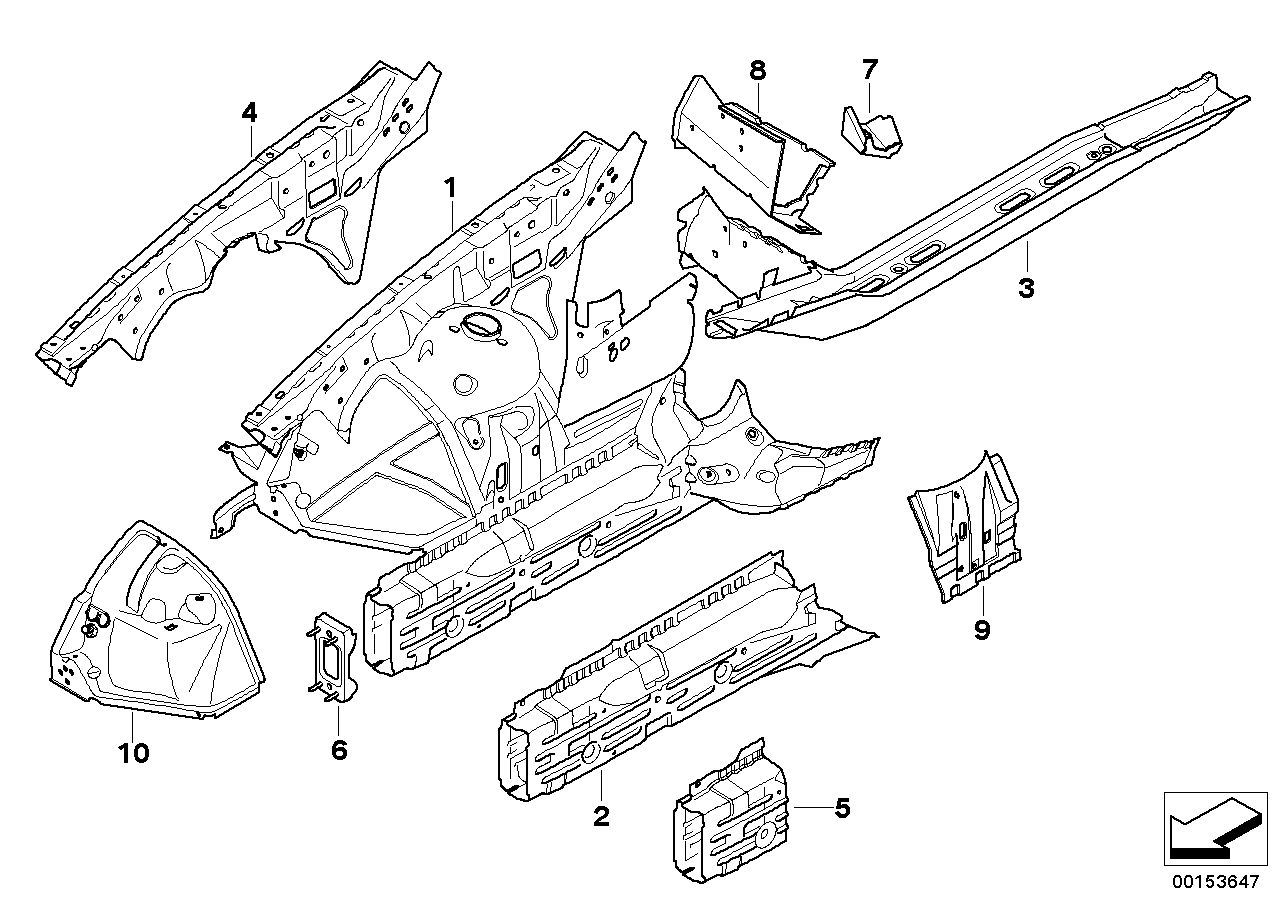 Wielkast/motordraagbalk