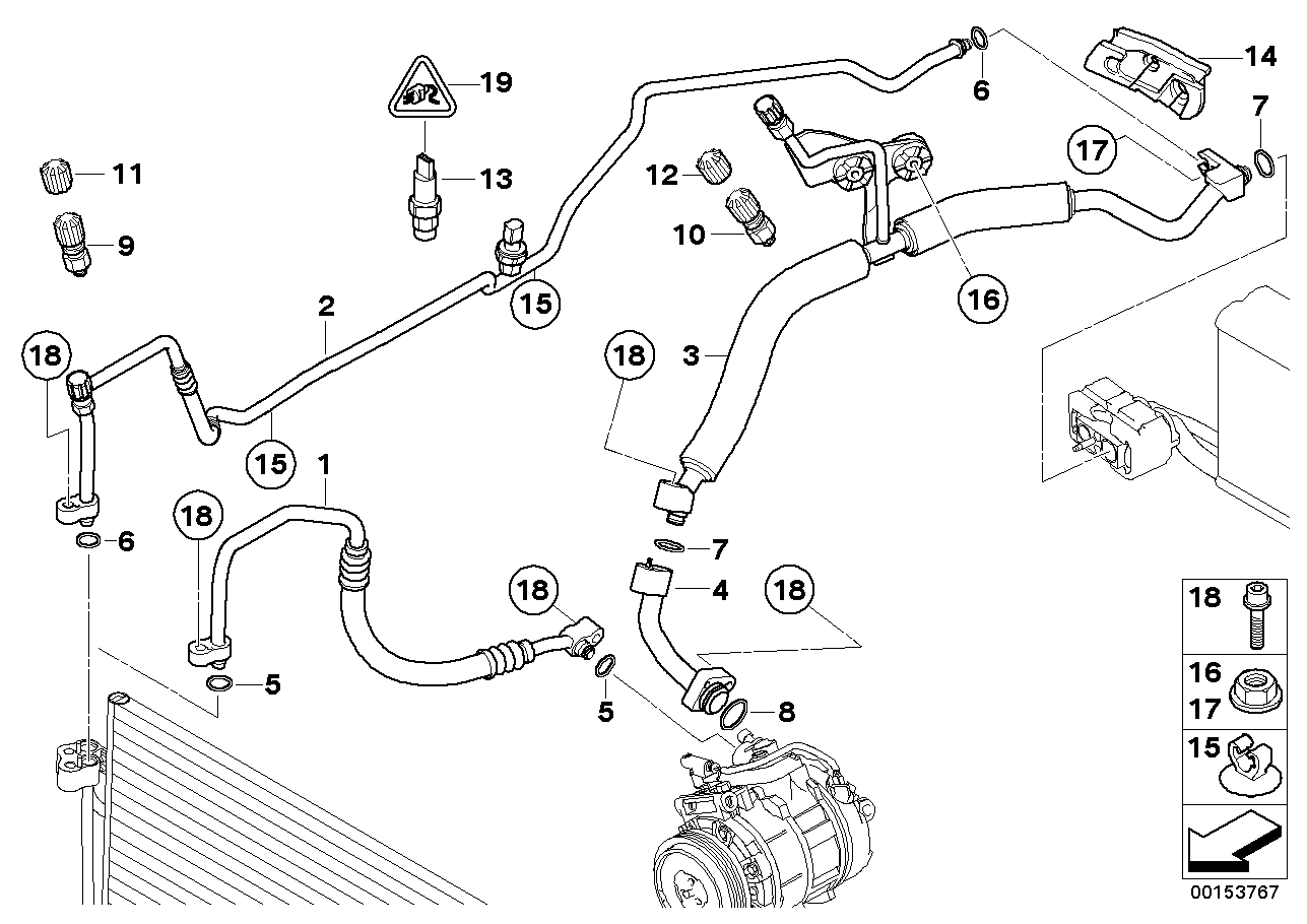 Conduites de réfrigérant