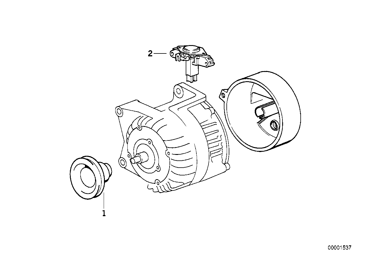 发电机零件 70A