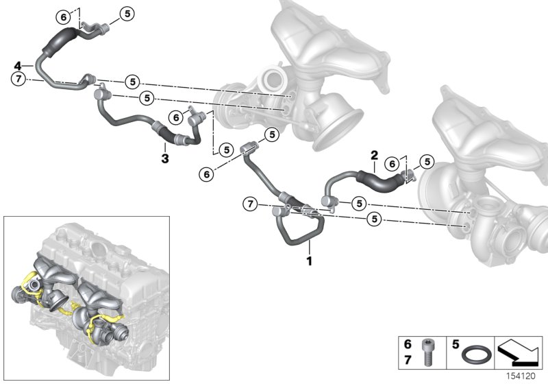 Koelsysteem turbolader