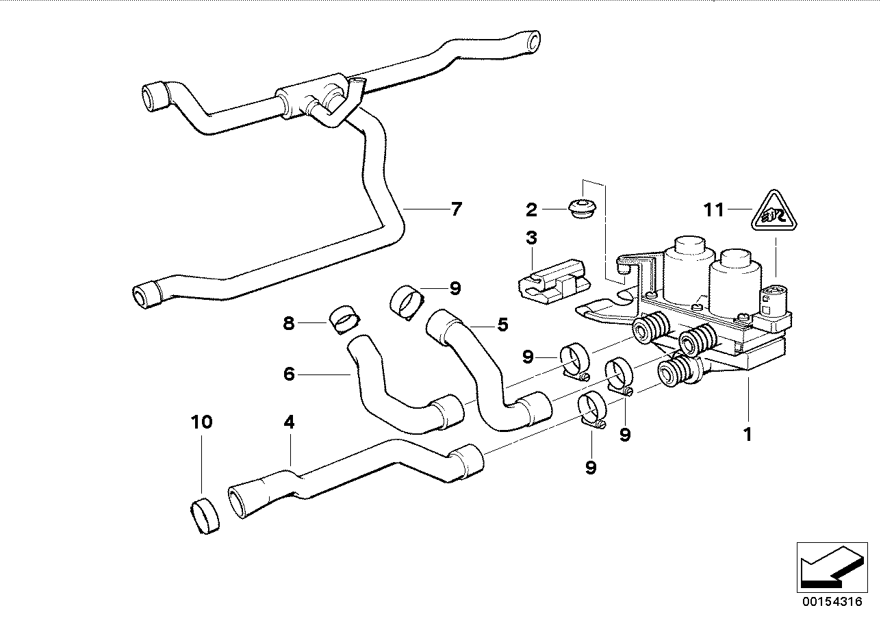 Wasserschläuche-Pumpe-Ventil