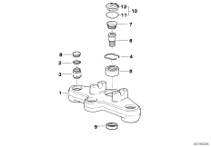 Upper fork cross brace