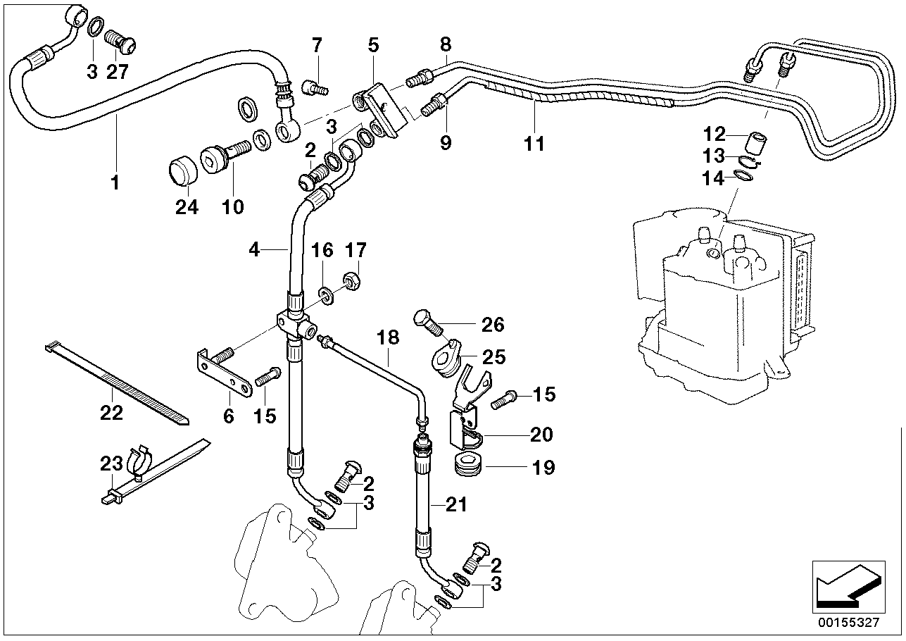 Remleiding Integral ABS voor