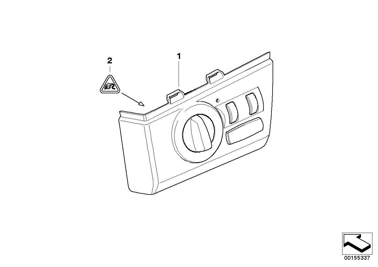 Control element light