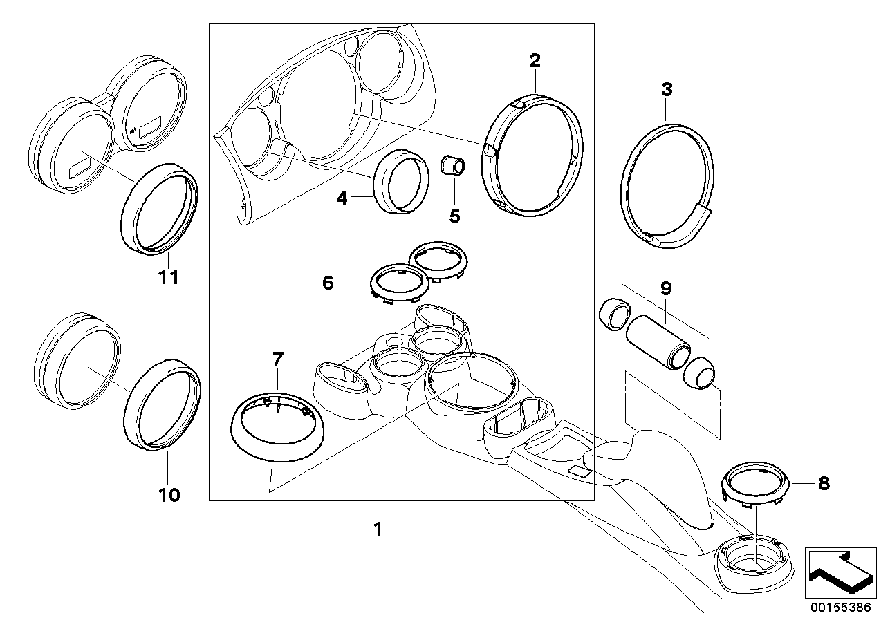 İlave donanım, Krom-Şerit-Interieur