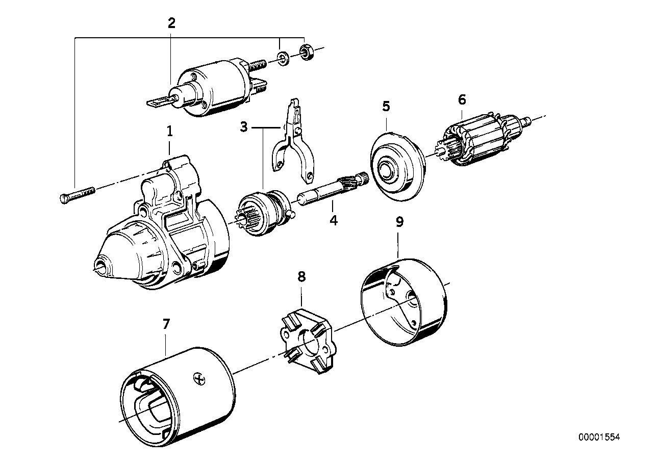 スターター 個別部品 2.2kW