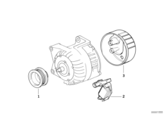 Generator Einzelteile 95A