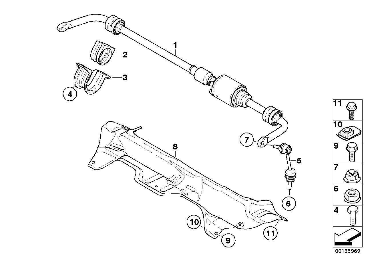 Estabilizador traseiro / Dynamic Drive