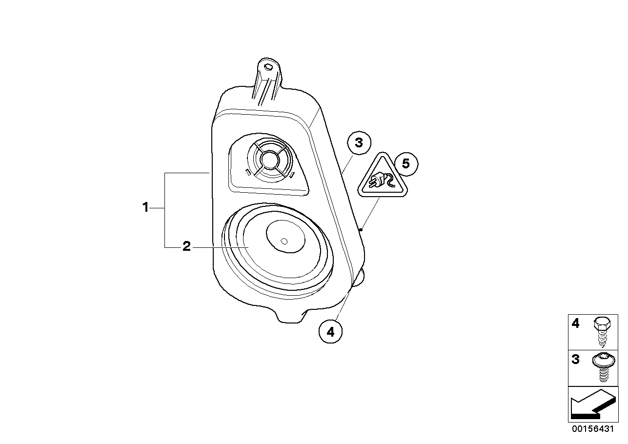 Individual audio system, D-pillar