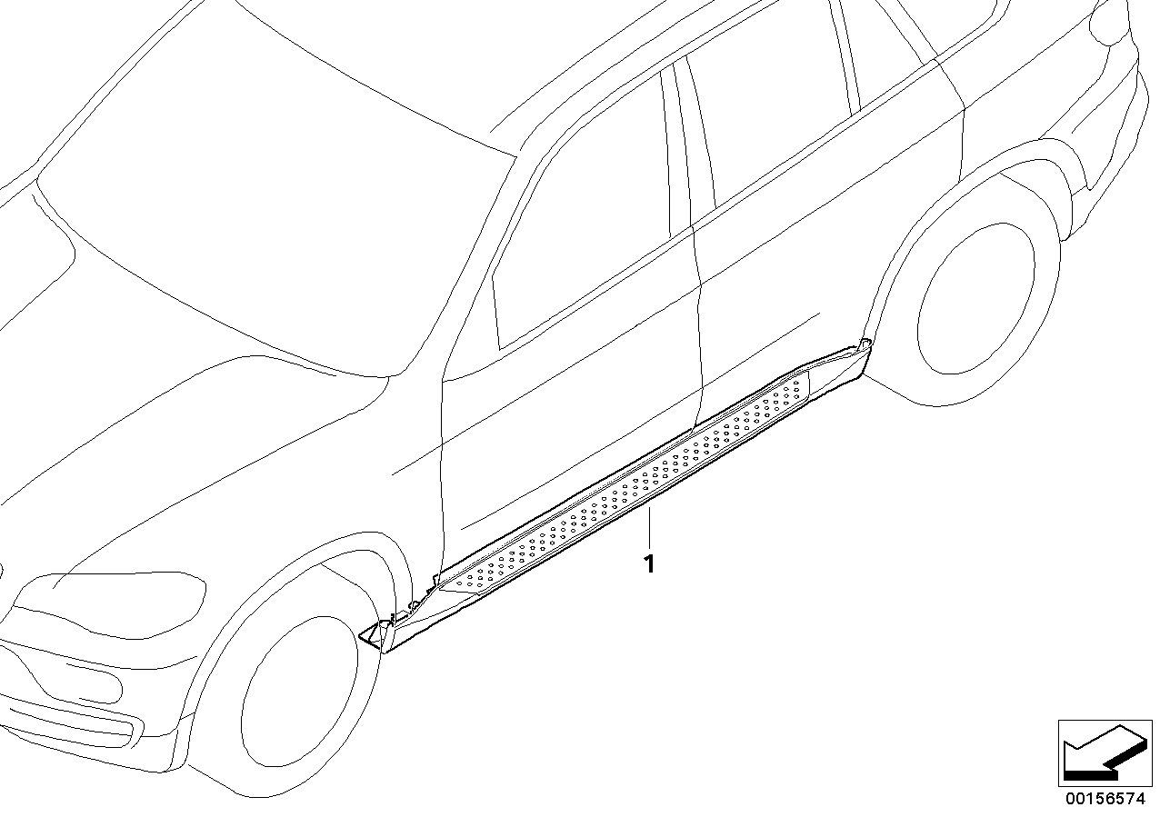 Komplettering aluminium-fotsteg