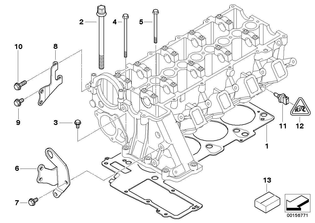 Cylinder head attached parts