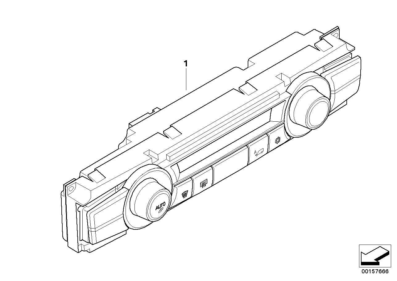 Bediening. autom. airconditioning, Basis