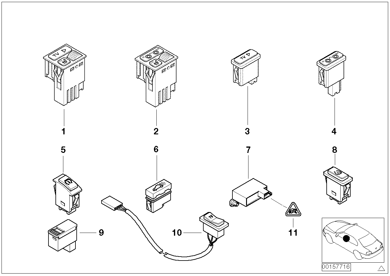 Diverse kontakt, kontakt TV