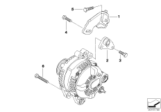 Generator Befestigungsteile 130A