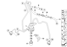 Brandstofverdeler/drukregulator