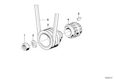 Transmissione cinghia trapezoidale