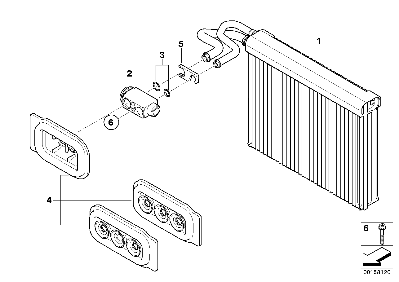 Evaporator / Expansion valve