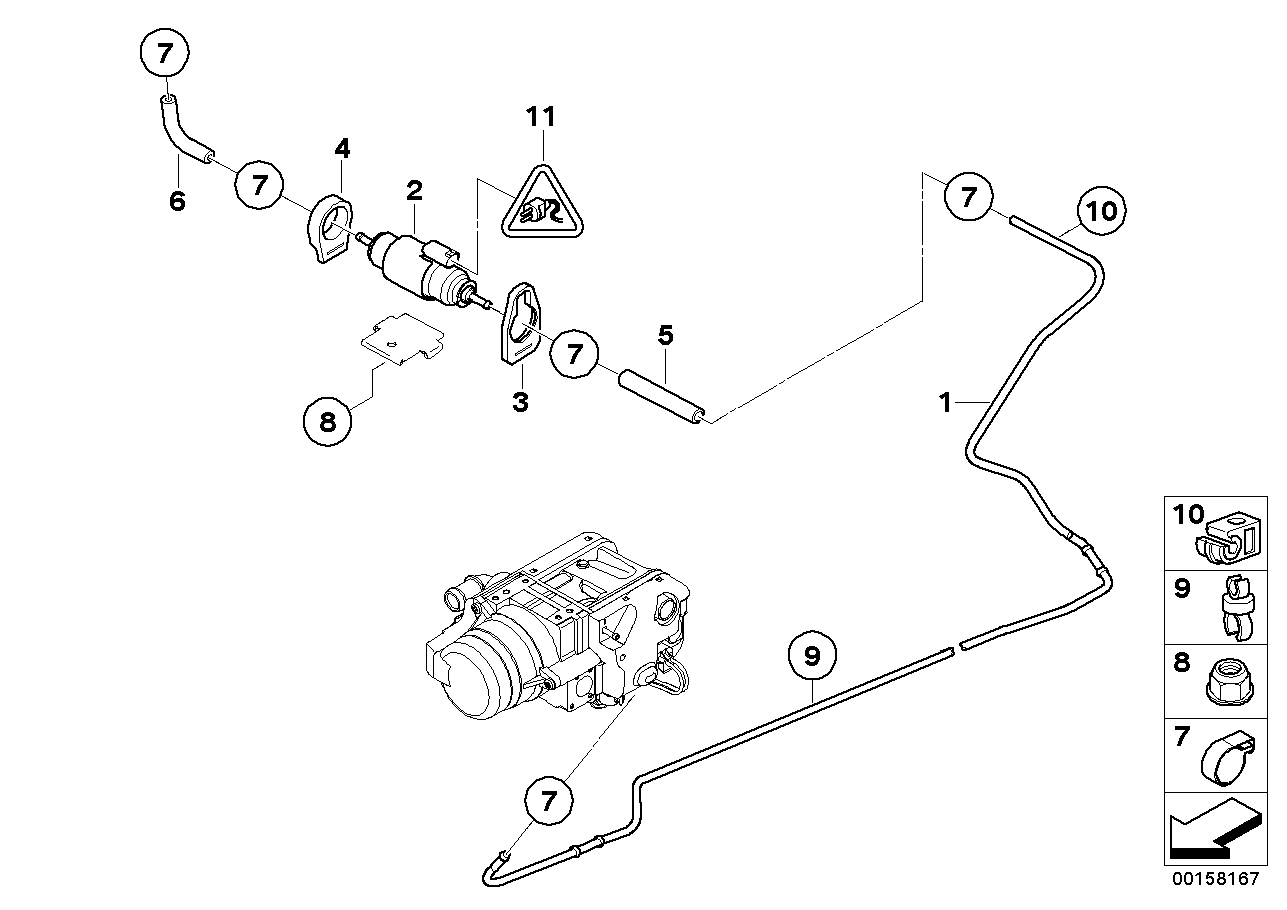 Fuel supply/pump/tubing