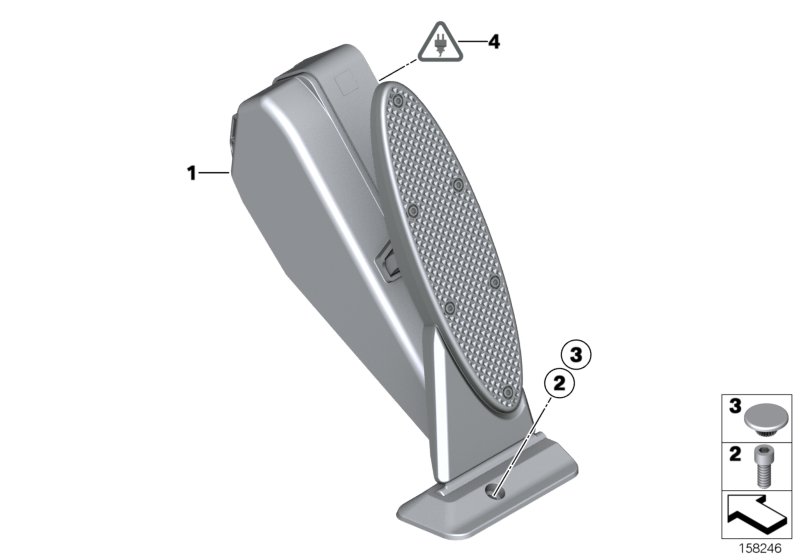 Acc.acelerador/módulo pedal acelerador