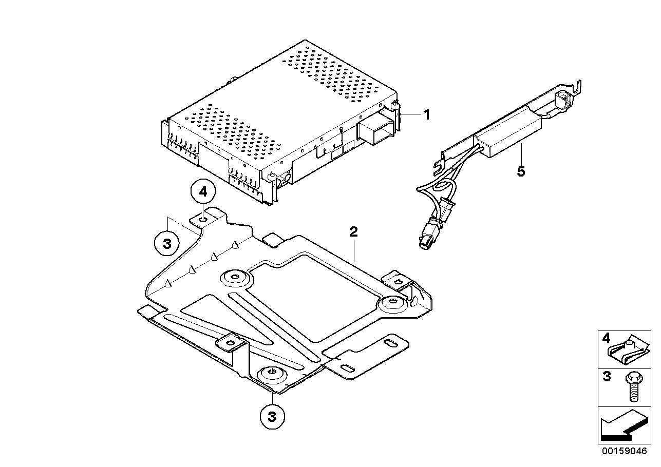 Module récepteur IBOC/Splitter IBOC