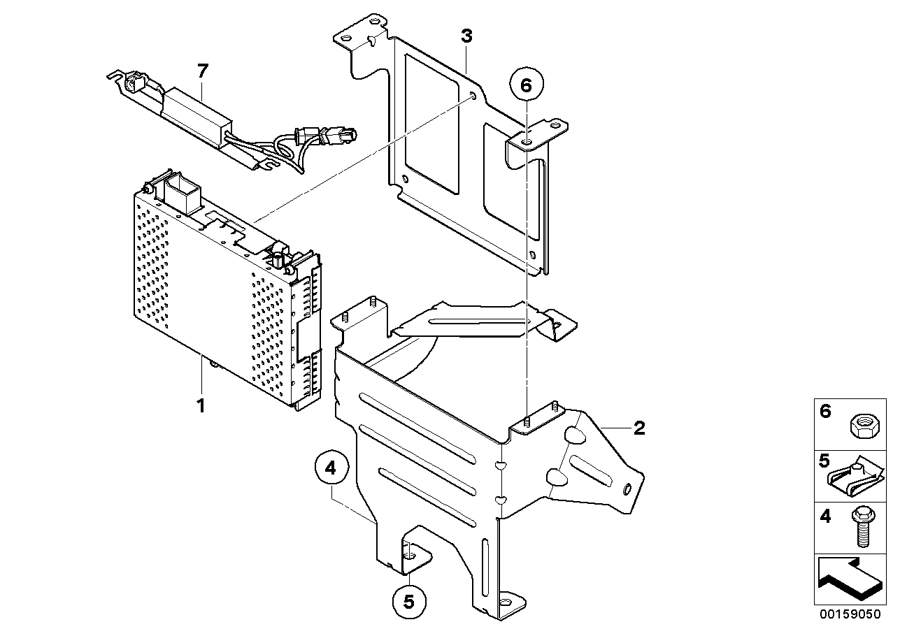 IBOC-mottagarmodul/IBOC-effektdelare