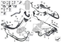 Power steer.,fluid lines/Adaptive Drive