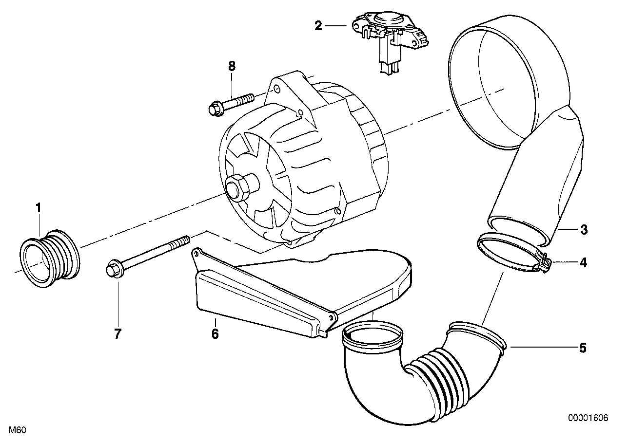 Pièces d'alternateur 140A