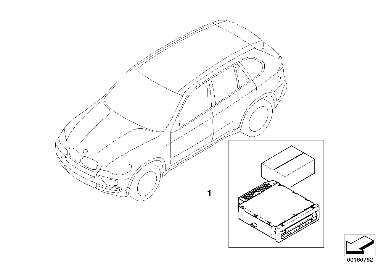 Retrofit kit, CD-changer