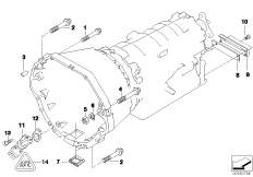 Getriebe Befestigung/Anbauteile