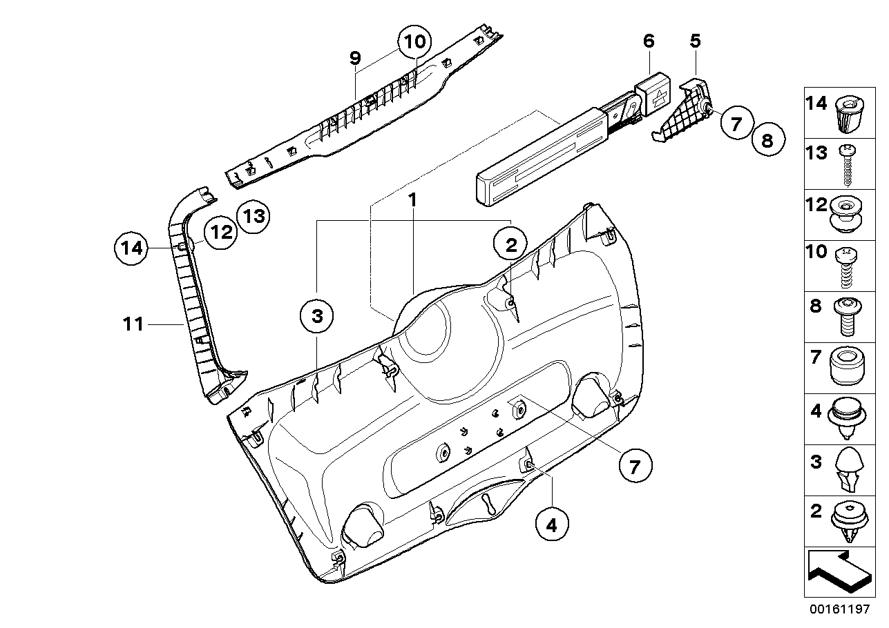 Döş./Kapl., Bagaj kapağı