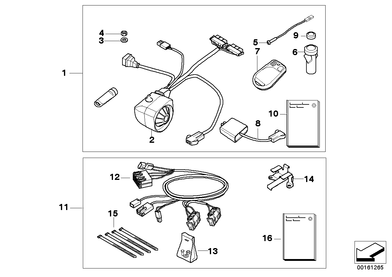 Sistema de alarme anti-roubo 5.1