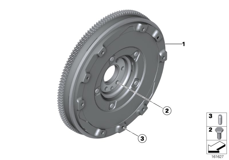 Volant moteur bi-masse