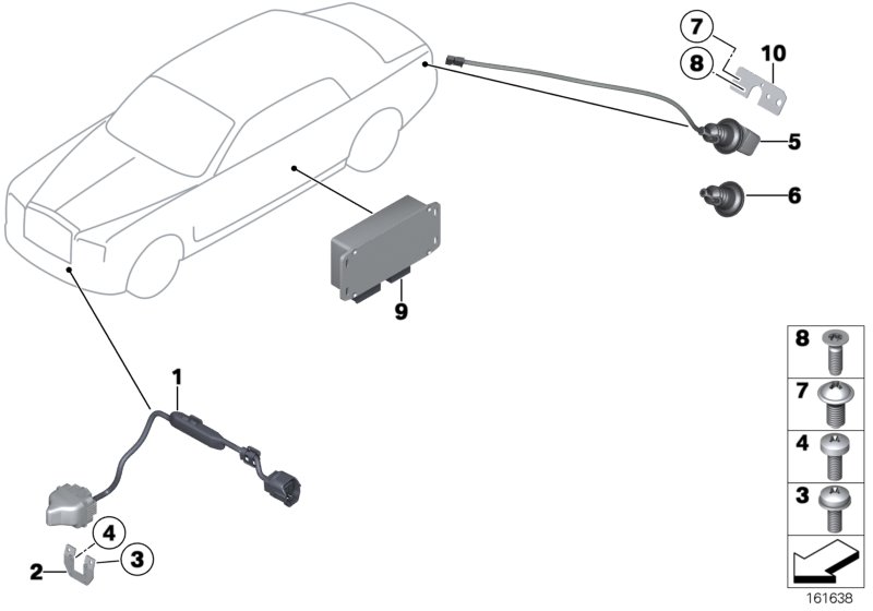 Front camera, reversing camera