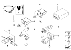 Tire pressure control (RDC) - ctrl unit