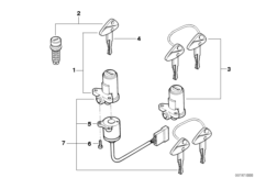 Locks f vehicle