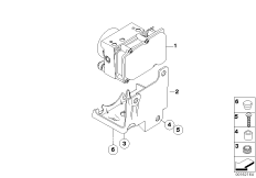 Pressure modulator ABS