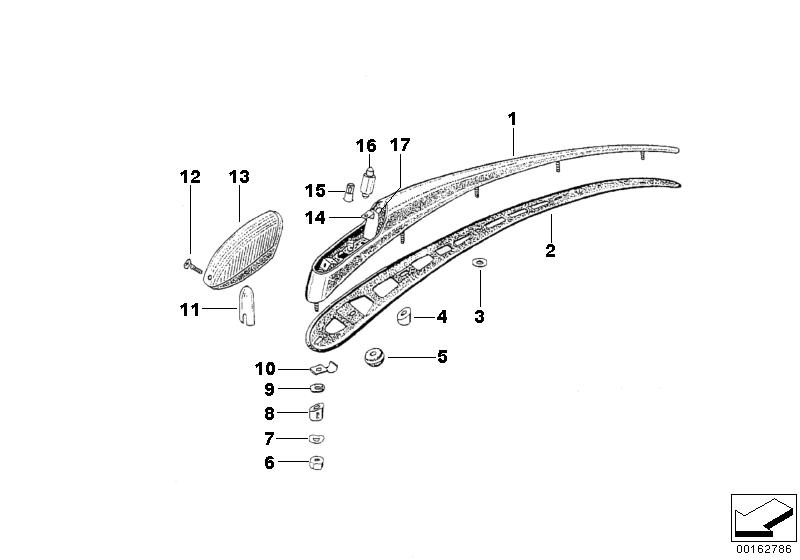 Lampeggiatore anteriore