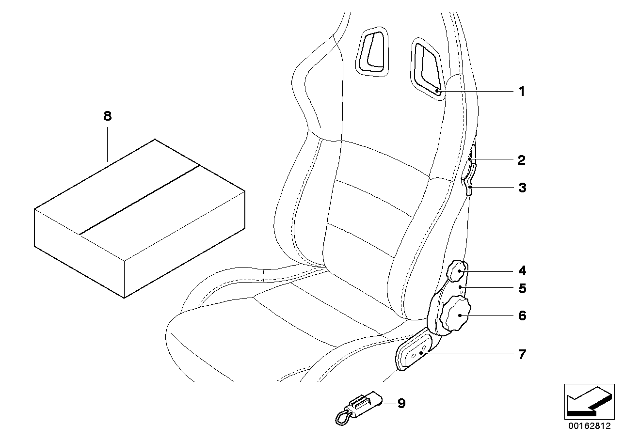 跑车座椅 John Cooper Works 零件