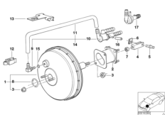 Power brake unit depression