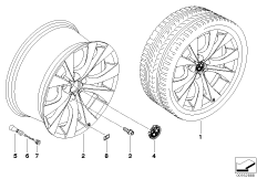 BMW LA wheel, M V-spoke 227