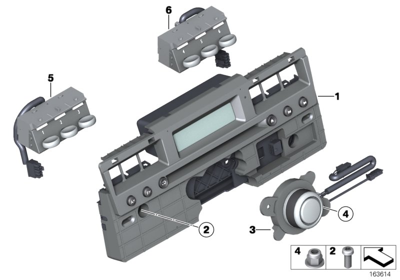 Unité de commande audio