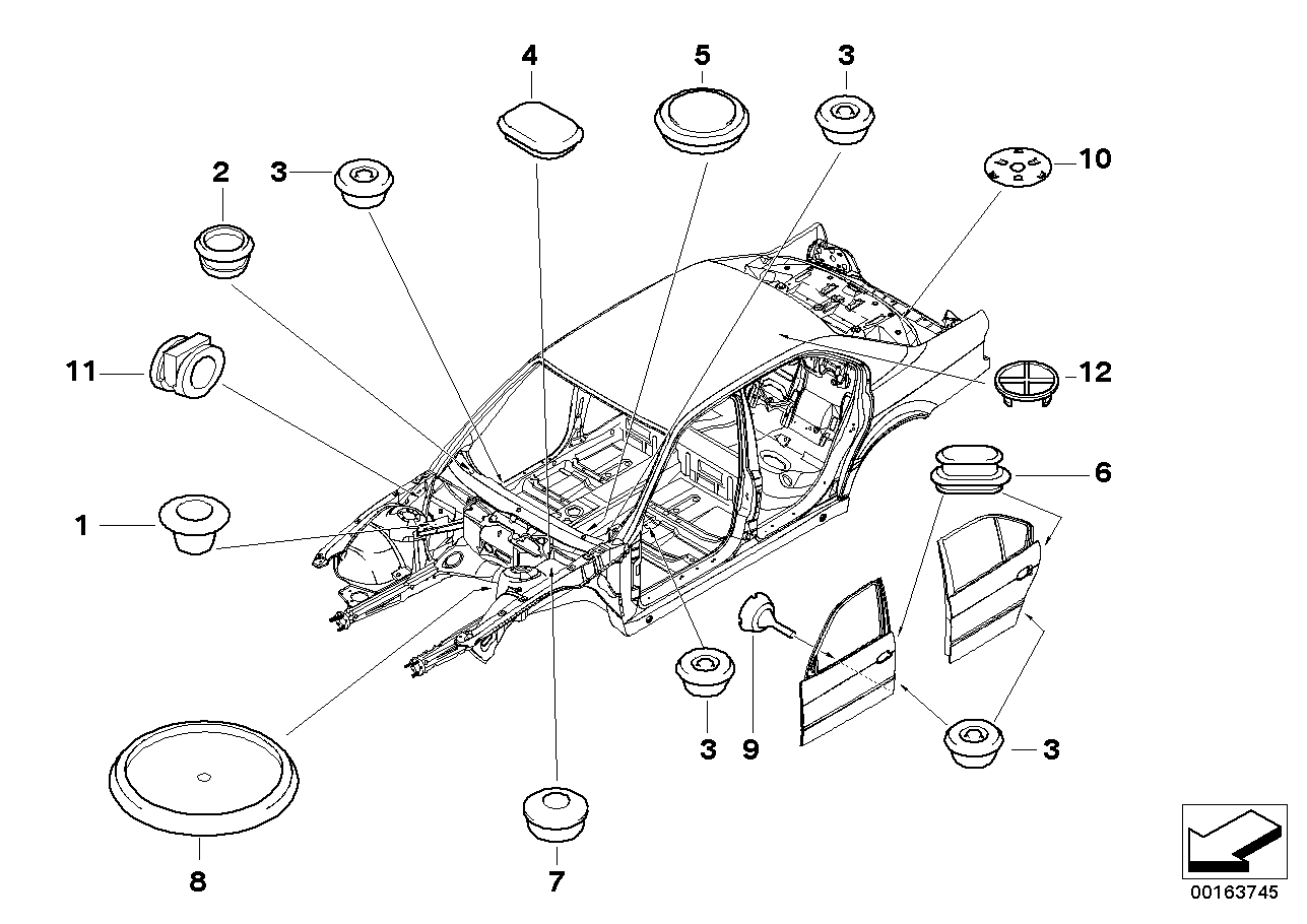 Tapa obturadora/tapón obturador