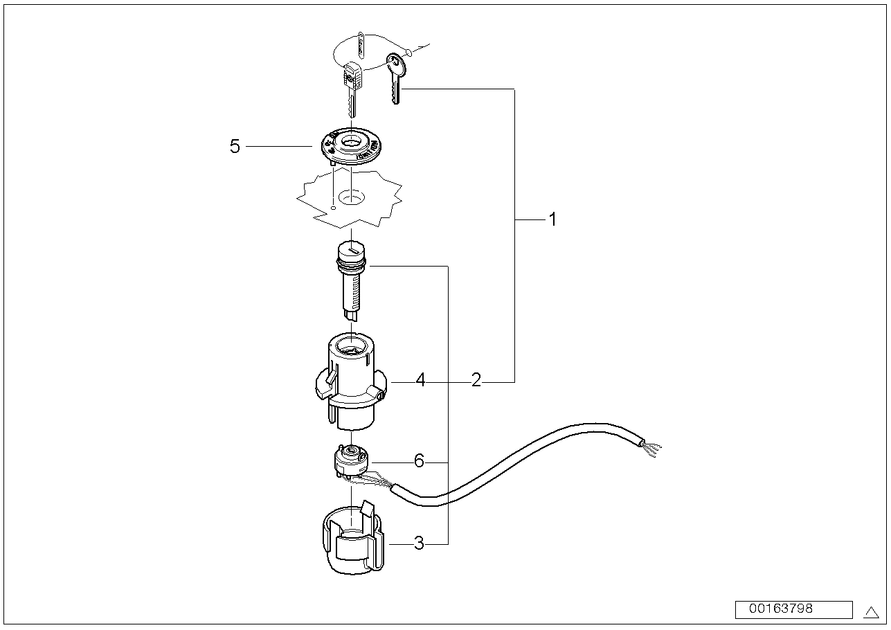 Ateşleme lambası şalteri