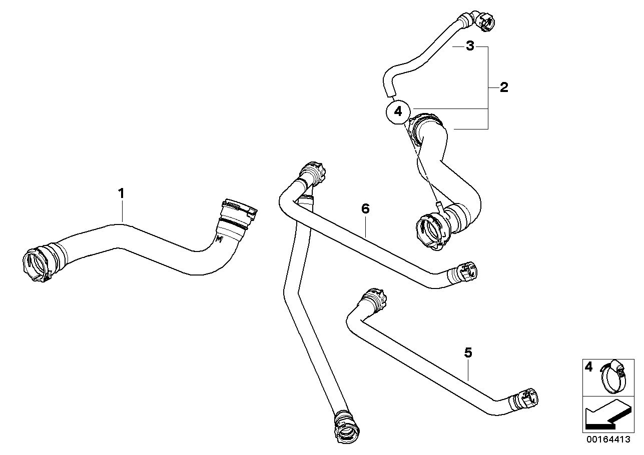 Koelsysteem-waterslang